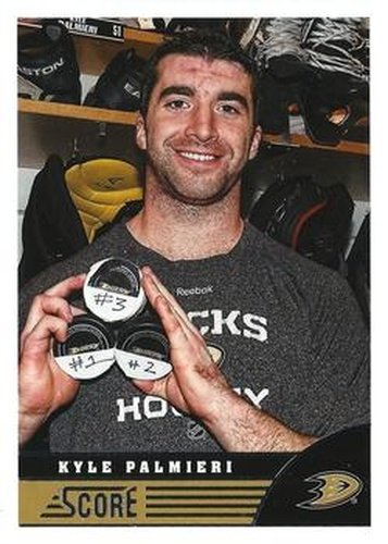 #13 Kyle Palmieri - Anaheim Ducks - 2013-14 Score Hockey