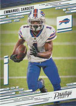 #13 Emmanuel Sanders - Buffalo Bills - 2021 Panini Prestige Football