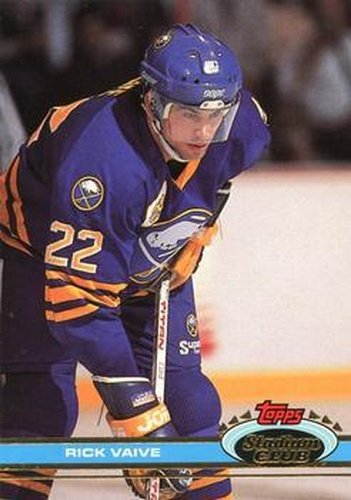 #13 Rick Vaive - Buffalo Sabres - 1991-92 Stadium Club Hockey