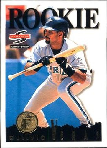 #140 Quilvio Veras - Florida Marlins - 1995 Summit Baseball