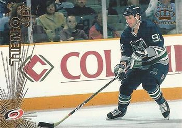 #140 Jeff O'Neill - Carolina Hurricanes - 1997-98 Pacific Crown Hockey