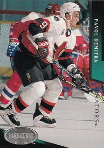 #140 Pavol Demitra - Ottawa Senators - 1993-94 Parkhurst Hockey