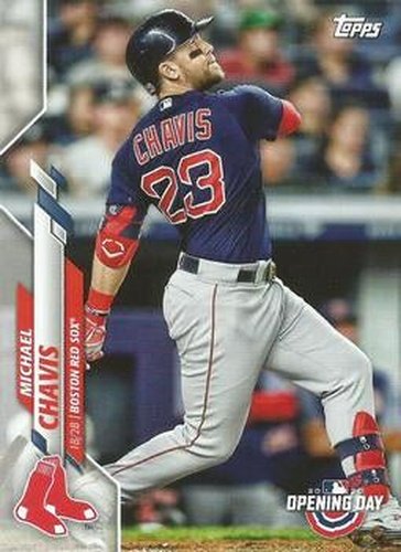 #140 Michael Chavis - Boston Red Sox - 2020 Topps Opening Day Baseball