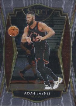 #140 Aron Baynes - Toronto Raptors - 2020-21 Panini Select Basketball