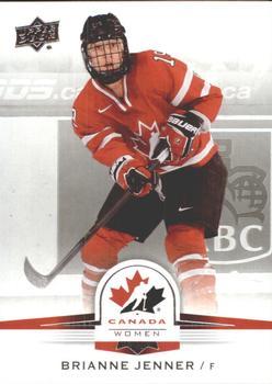 #140 Brianne Jenner - Canada - 2014-15 Upper Deck Team Canada Juniors Hockey