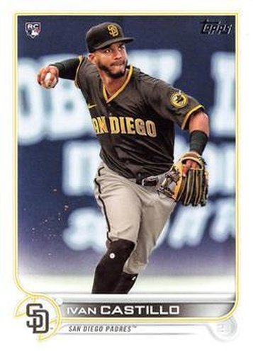 #140 Ivan Castillo - San Diego Padres - 2022 Topps Baseball