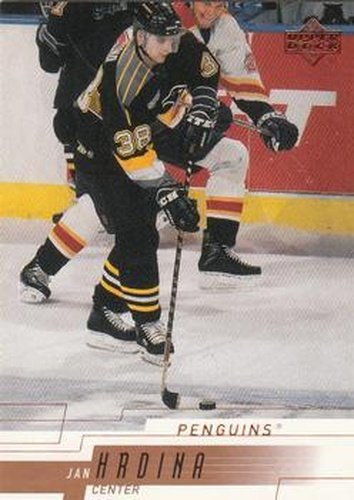 #140 Jan Hrdina - Pittsburgh Penguins - 2000-01 Upper Deck Hockey