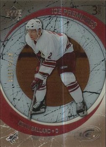 #140 Keith Ballard - Phoenix Coyotes - 2005-06 Upper Deck Ice Hockey