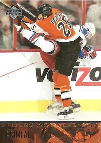 #140 Keith Primeau - Philadelphia Flyers - 2003-04 Upper Deck Hockey