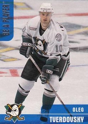 #140 Oleg Tverdovsky - Anaheim Mighty Ducks - 1999-00 Be a Player Memorabilia Hockey