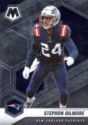 #140 Stephon Gilmore - New England Patriots - 2021 Panini Mosaic Football
