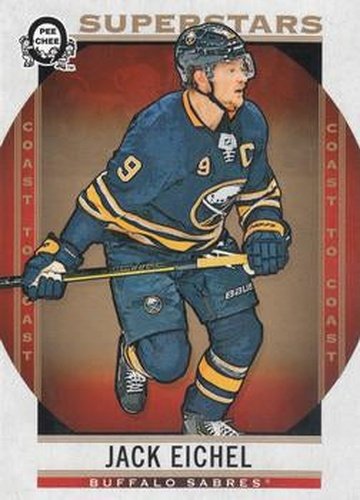 #140 Jack Eichel - Buffalo Sabres - 2018-19 O-Pee-Chee Coast to Coast Hockey