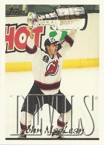 #140 John MacLean - New Jersey Devils - 1995-96 Topps Hockey