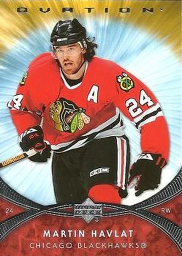 #140 Martin Havlat - Martin Havlat - 2007-08 Upper Deck Ovation Hockey