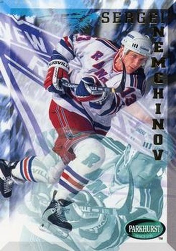 #141 Sergei Nemchinov - New York Rangers - 1995-96 Parkhurst International Hockey