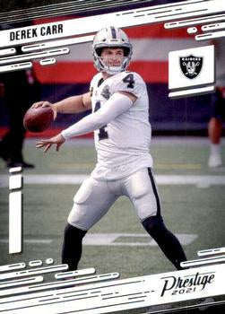 #141 Derek Carr - Las Vegas Raiders - 2021 Panini Prestige Football