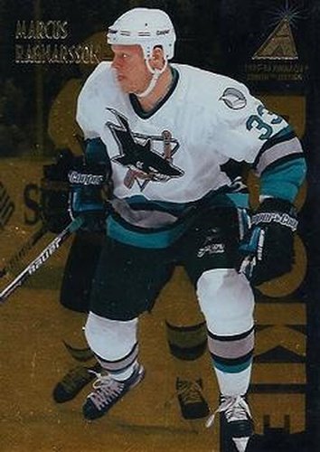 #141 Marcus Ragnarsson - San Jose Sharks - 1995-96 Zenith Hockey