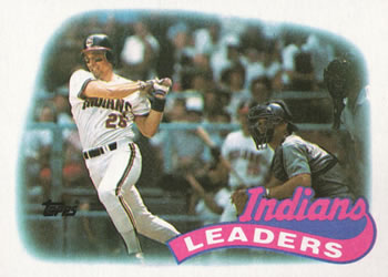 #141 Indians Leaders - Cleveland Indians - 1989 Topps Baseball