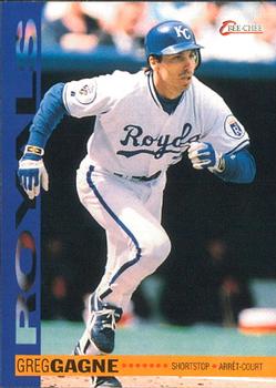 #141 Greg Gagne - Kansas City Royals - 1994 O-Pee-Chee Baseball