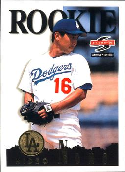 #141 Hideo Nomo - Los Angeles Dodgers - 1995 Summit Baseball