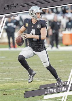 #141 Derek Carr - Las Vegas Raiders - 2020 Panini Prestige Football
