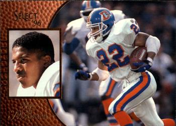 #141 Glyn Milburn - Detroit Lions - 1996 Select Football