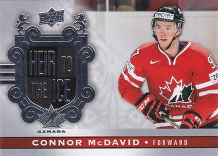#141 Connor McDavid - Canada - 2017-18 Upper Deck Canadian Tire Team Canada Hockey