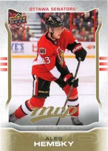 #141 Ales Hemsky - Ottawa Senators - 2014-15 Upper Deck MVP Hockey