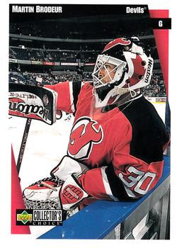 #141 Martin Brodeur - New Jersey Devils - 1997-98 Collector's Choice Hockey