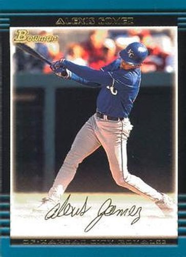 #141 Alexis Gomez - Kansas City Royals - 2002 Bowman Baseball
