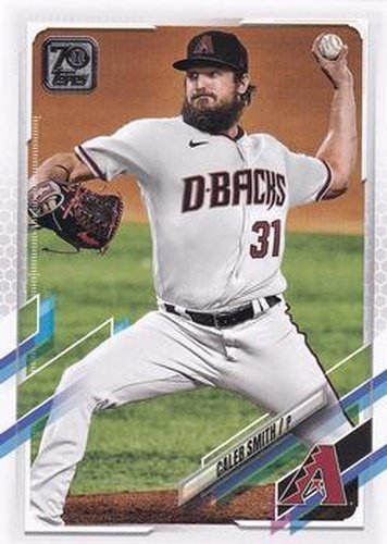 #141 Caleb Smith - Arizona Diamondbacks - 2021 Topps Baseball