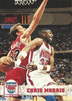 #141 Chris Morris - New Jersey Nets - 1993-94 Hoops Basketball