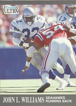 #141 John L. Williams - Seattle Seahawks - 1991 Ultra Football