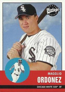 #141 Magglio Ordonez - Chicago White Sox - 2001 Upper Deck Vintage Baseball