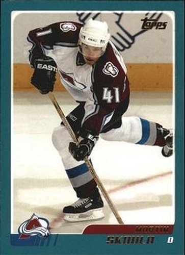 #141 Martin Skoula - Colorado Avalanche - 2003-04 Topps Hockey