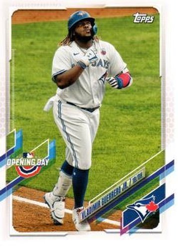 #141 Vladimir Guerrero Jr. - Toronto Blue Jays - 2021 Topps Opening Day Baseball