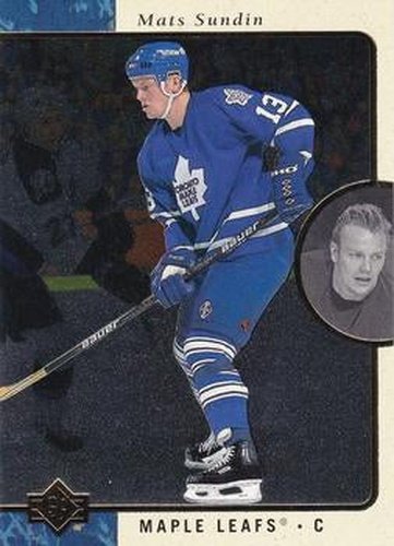 #141 Mats Sundin - Toronto Maple Leafs - 1995-96 SP Hockey