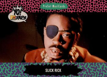 #141 Slick Rick - 1991 Pro Set Yo! MTV Raps