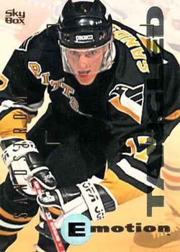 #141 Tomas Sandstrom - Pittsburgh Penguins - 1995-96 SkyBox E-Motion Hockey