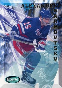 #142 Alexander Karpovtsev - New York Rangers - 1995-96 Parkhurst International Hockey