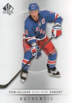 #142 Ryan Callahan - New York Rangers - 2012-13 SP Authentic Hockey