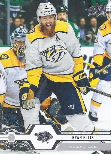 #142 Ryan Ellis - Nashville Predators - 2019-20 Upper Deck Hockey
