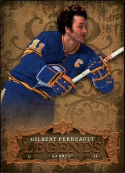 #142 Gilbert Perreault - Buffalo Sabres - 2008-09 Upper Deck Artifacts Hockey