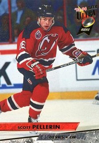 #142 Scott Pellerin - New Jersey Devils - 1993-94 Ultra Hockey