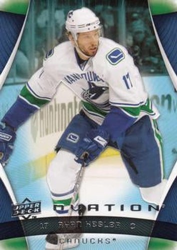 #142 Ryan Kesler - Vancouver Canucks - 2009-10 Upper Deck Ovation Hockey