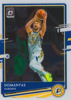 #142 Domantas Sabonis - Indiana Pacers - 2020-21 Donruss Optic Basketball