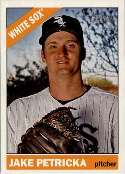 #142 Jake Petricka - Chicago White Sox - 2015 Topps Heritage Baseball