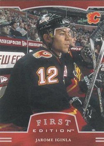 #142 Jarome Iginla - Calgary Flames - 2002-03 Be a Player First Edition Hockey