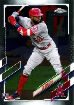 #142 Jo Adell - Los Angeles Angels - 2021 Topps Chrome Baseball