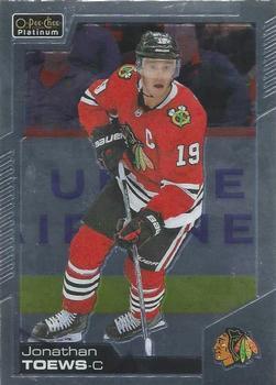 #142 Jonathan Toews - Chicago Blackhawks - 2020-21 O-Pee-Chee Platinum Hockey